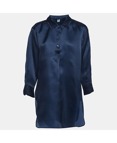 Pre-Owned Toteme Women's Silk Oversized Tunic