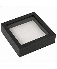 Yigii 8x8 Magnetic Door Shadow Box - Rustic Display for Photos and Keepsakes