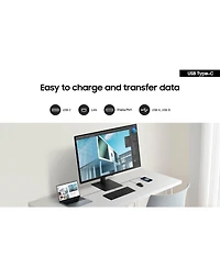 Samsung 37-inch ViewFinity S8 (S80UD) 4K Uhd HDR10 Computer Monitor