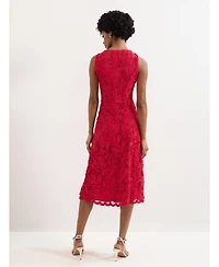Phase Eight Women's Paloma Embroidered Fit Flare Dress