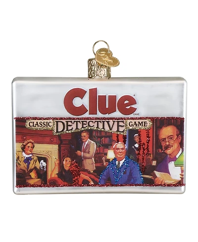 Old World Christmas 2.75" Hasbro Clue Game Ornament
