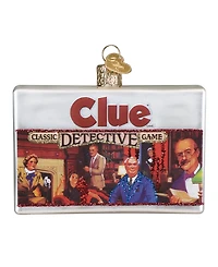 Old World Christmas 2.75" Hasbro Clue Game Ornament