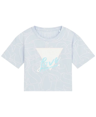 Guess Girls' 7-16 Mid Length Short-Sleeve T-Shirt