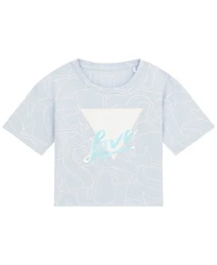 Guess Girls' 7-16 Mid Length Short-Sleeve T-Shirt
