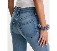 Good American Women's Soft Tech High-Rise Bootcut Jeans