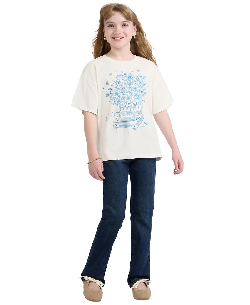 Levi's Girls' 7-16 Let It Grow Oversized Short-Sleeve T-Shirt