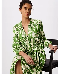 Whistles Women's Floral Trapeze Shirt Dress