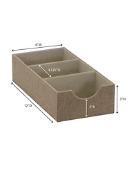 Household Essentials Drawer Organizer Tray, 9 Square Compartment