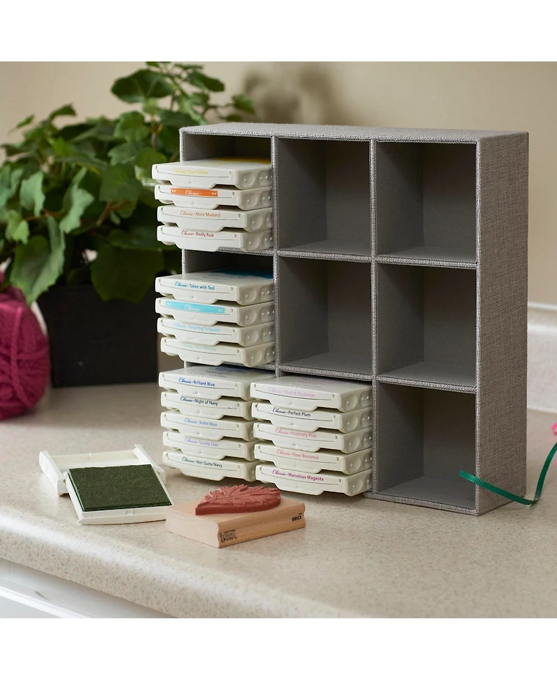 Household Essentials 9-Compartment Drawer Organizers, Pack of 2