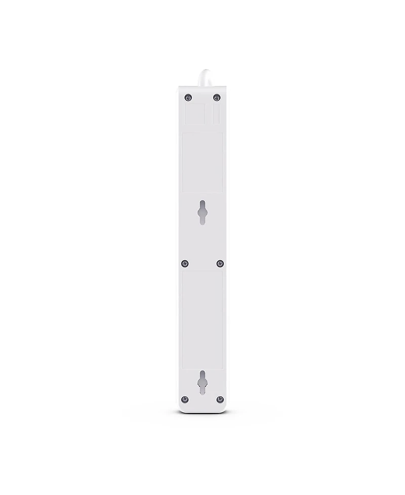 CyberPower CSB706W 7-Outlet Essential Surge Protector with 6' Power Cord, White