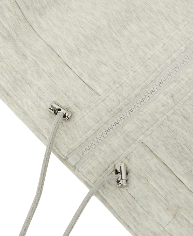 Reiss Women's Premium Interlock Zip-Front Sweatshirt