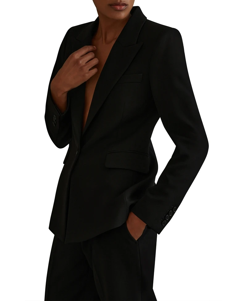 Reiss Women's Tailored Single Breasted Suit Blazer