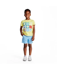 Andy and Evan Toddler Boys Smiley Pop Art Graphic Tee