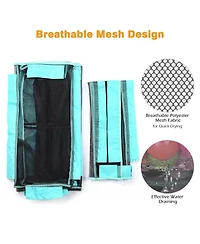 Yescom Replacement Mesh Cover for 424 Gallon Pool Float Storage Bin 10 Wheels