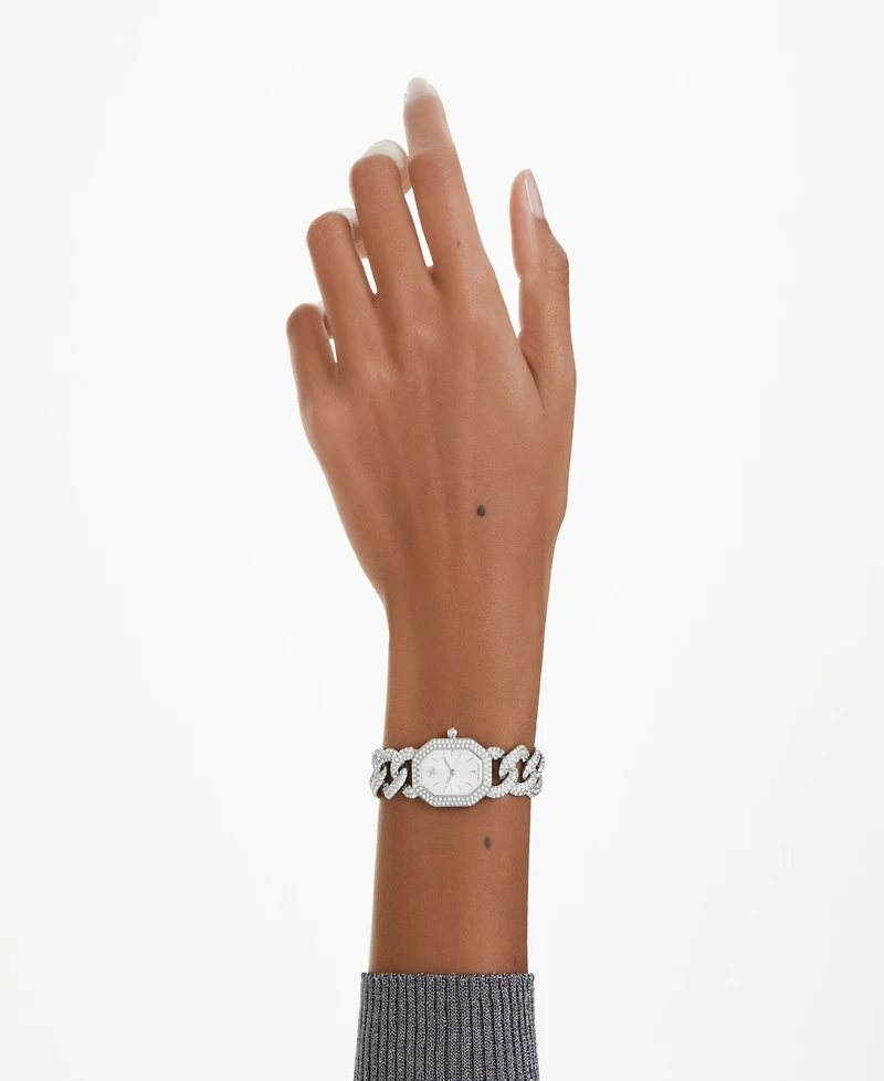 Swarovski Dextera Chain Swiss Crystal Bracelet Watch 44 x 20mm