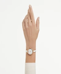 Swarovski Crystalline Bangle Metal Bracelet Watch 32 x 32mm