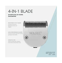 Wahl Pro Animal 4-in-1 Bladeset for Smart Clip Pet Clipper - Adjustable Grooming Blade for Trim Work and Sanitary Areas