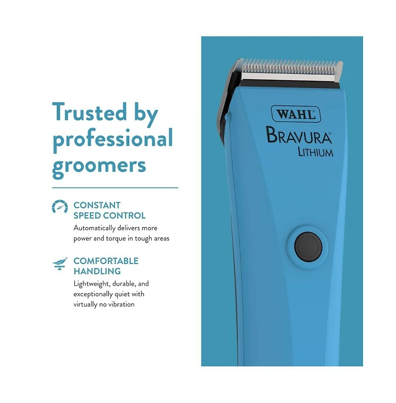 Wahl Professional Animal Bravura Lithium Ion Clipper