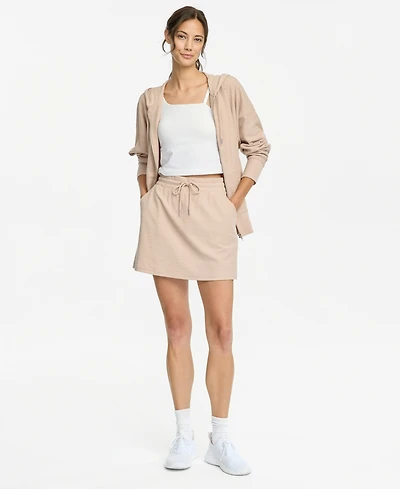 Id Ideology Women's Textured Drawstring Skirt, Macy's Exclusive