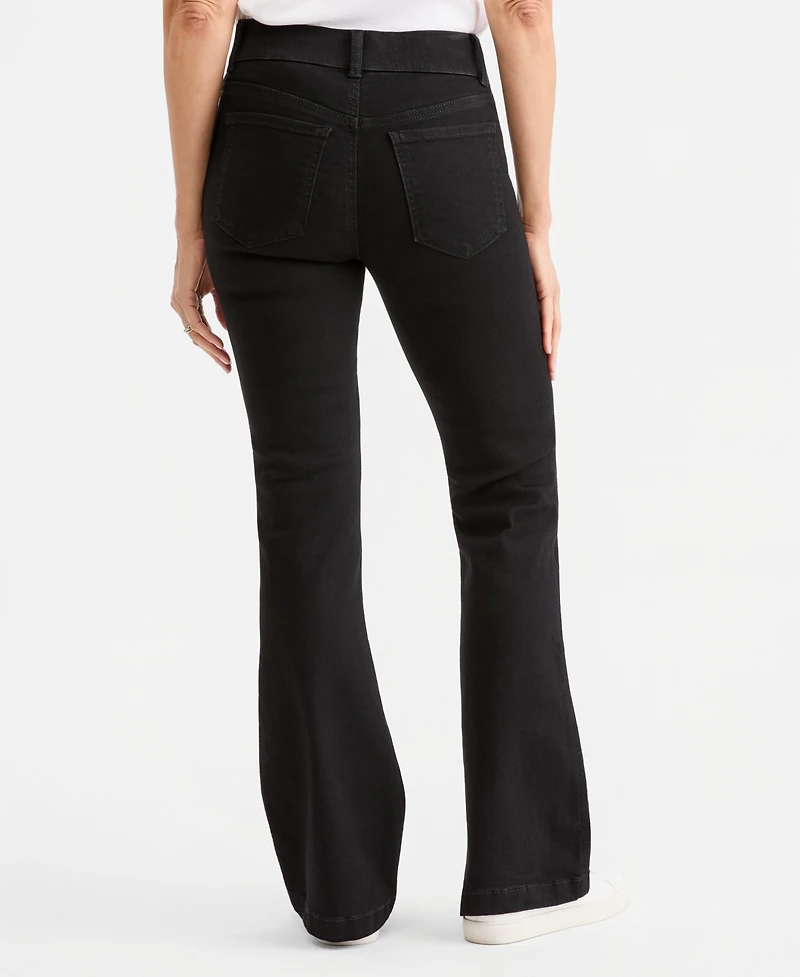 Style & Co Women's Shaping Pull-On Bootcut Jeans, Macy's Exclusive