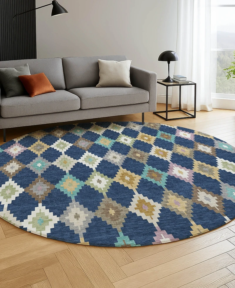 Dalyn Kenner KN10 8'x8' Round Area Rug