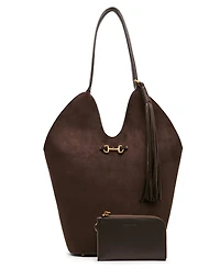 Anne Klein Magnetic Snap Small Tote Handbag