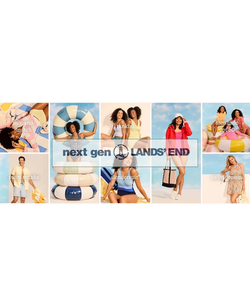 Lands' End Women's Bralette Soft Essential Everyday Bra