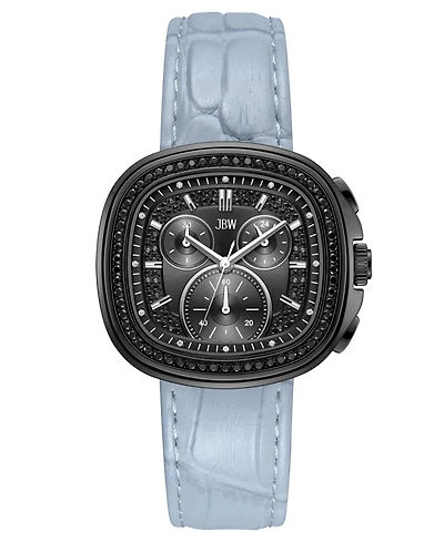 Jbw Men's Coast Ip Black Watch 42mm