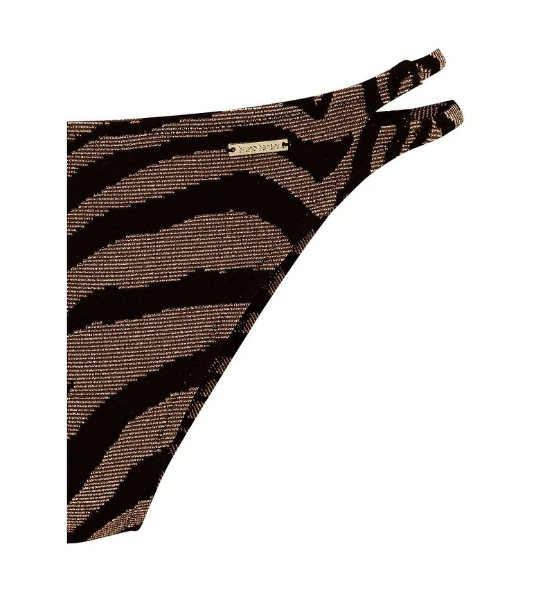 Lascana Women's Zebra Print Strappy Bikini Swimsuit Bottom