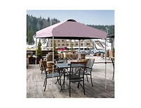 Boyel Living 6.6 x 6.6 Feet Outdoor Pop-up Canopy Tent with Roller Bag