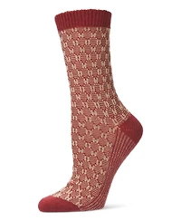 MeMoi Women's Suited Threads Acrylic Knit Boot Socks