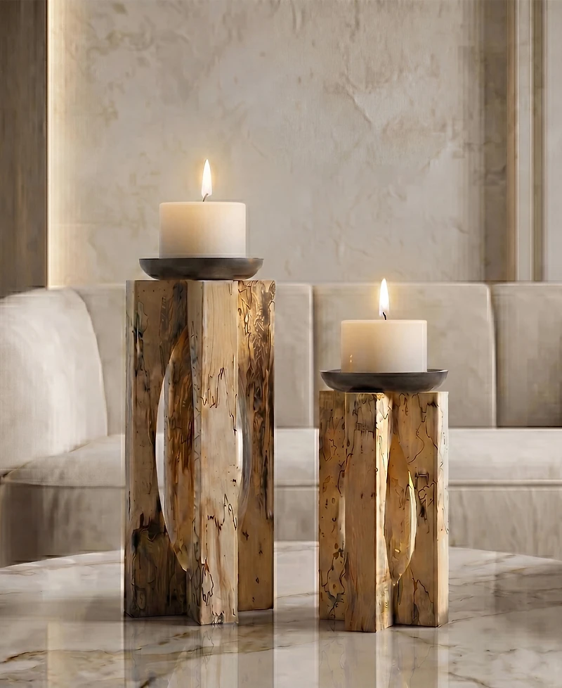 Uttermost Ilva Candleholders, Set of 2