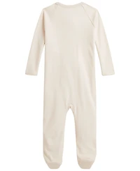 Polo Ralph Lauren Baby Boys' Cotton Interlock Footed Coverall