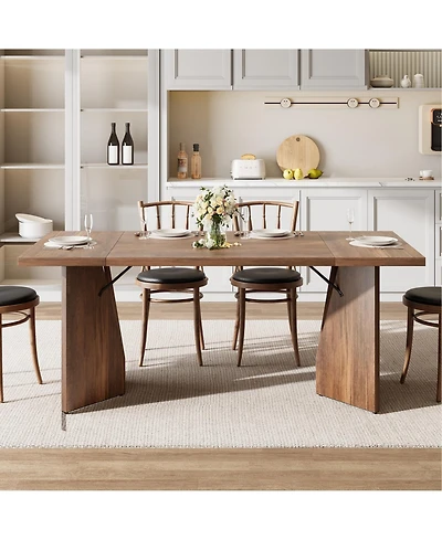 gaomon 71 Inch Rectangular Dining Table for 6