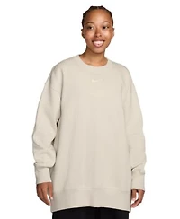 Nike Womens Sportswear Phoenix Fleece Oversized Crew Neck Sweatshirt