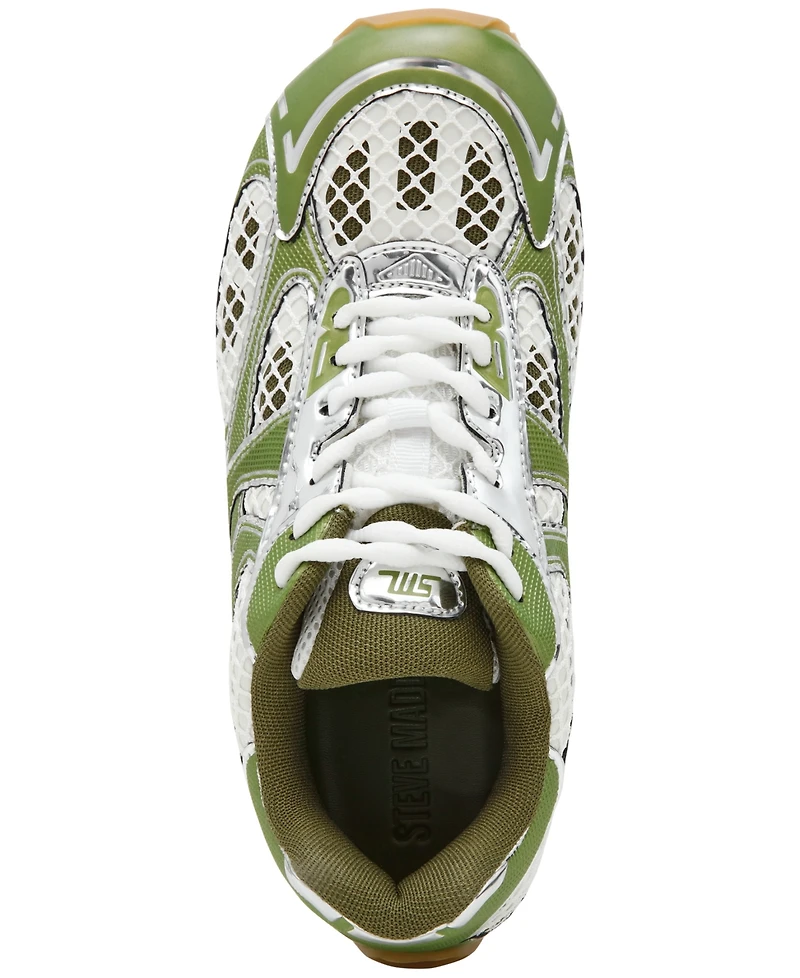Steve Madden Women's Pager Lace-Up Sneakers