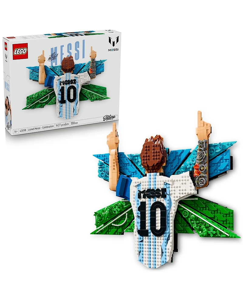 Lego Editions Lionel Messi Celebration Building Toy 43018, 1427 Pieces