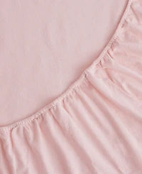 Laura Ashley Solid Cotton Flannel 4-Pc. Sheet Set