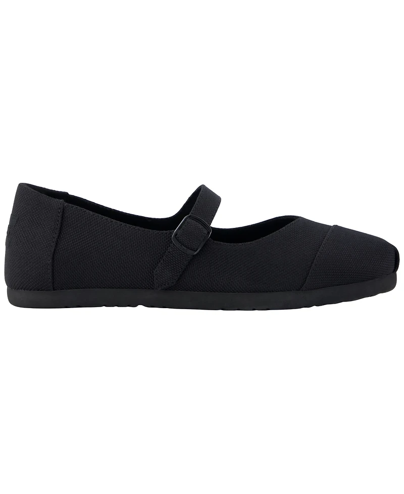 Toms Women's Alpargata Mary Jane Buckled Espadrilles Flats
