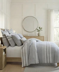 Levtex Home Hawthorn Stripes Reversible -Piece Comforter Set