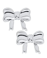 Macy's Kids' Bow Earrings in Sterling Silver
