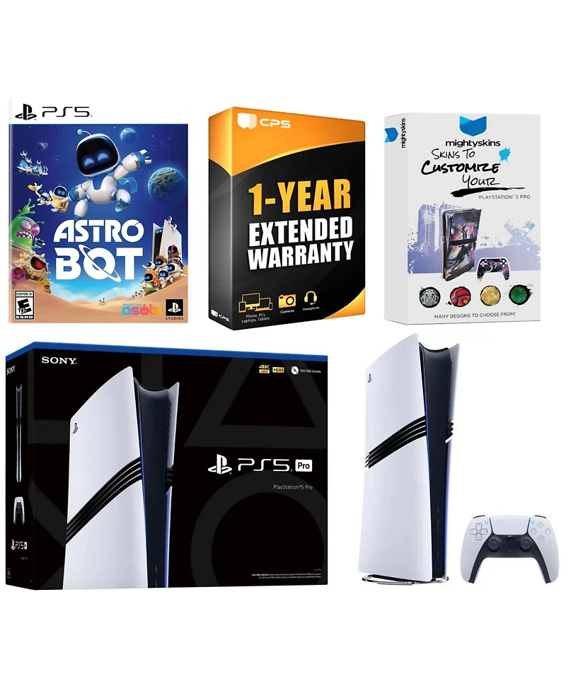Sony PlayStation 5 Pro Digital Bundle with Astro Bot Game