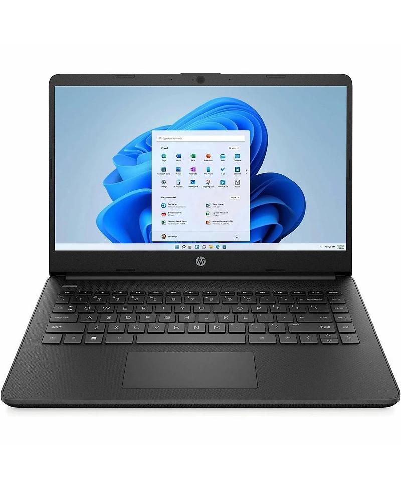 Hp 14-dq3130nr 14" Hd Laptop, Intel Celeron N4500 1.1GHz, 4GB Ram, 64GB eMMC, Windows 11 Home S Mode