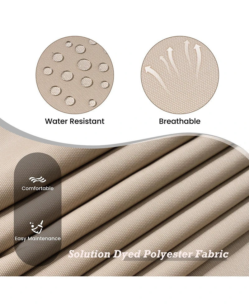 Pellebant 71.8''x20.9''x2.75'' Outdoor Patio Fade Resistant chaise lounge chair cushion