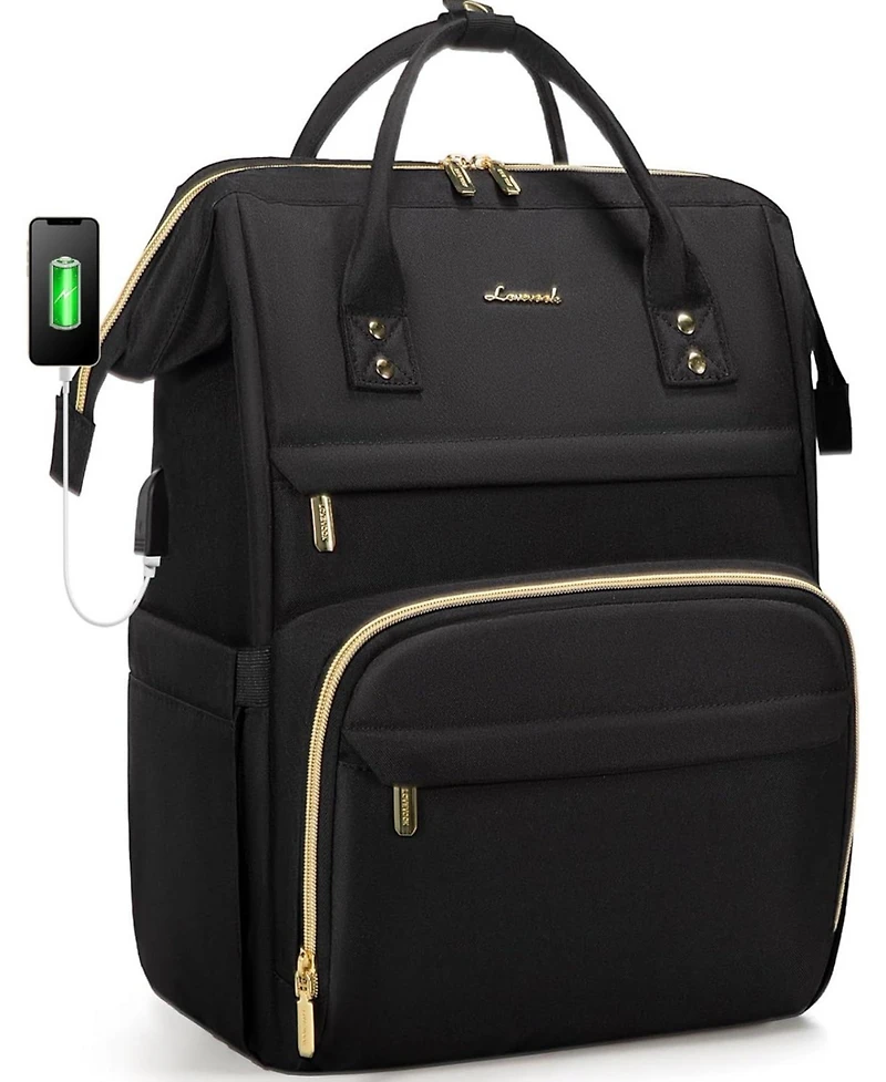 Lovevook Laptop Backpack Women, 15.6 Inch Work Backpack Woman for Teacher Nurse Bags, Computer College Backpack Purse