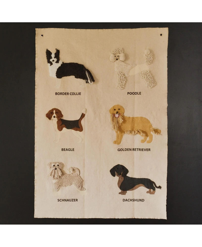 Lorena Canals Wall Hanger Dogs