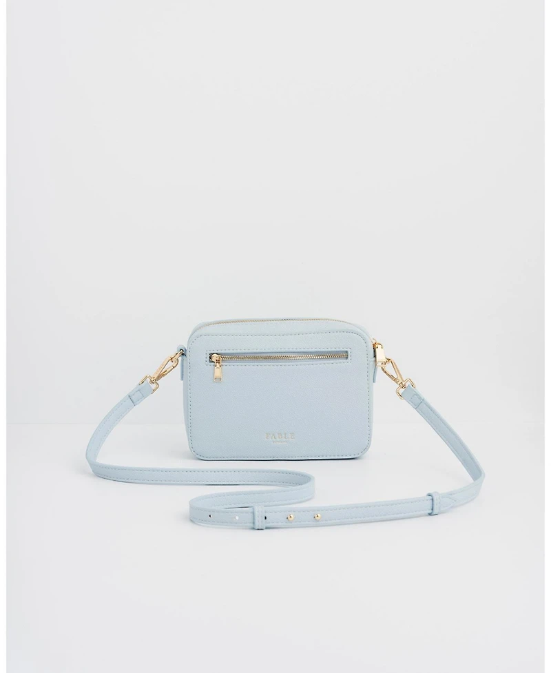Fable England Women's Strawberry and Fawn Embroidered Camera Bag