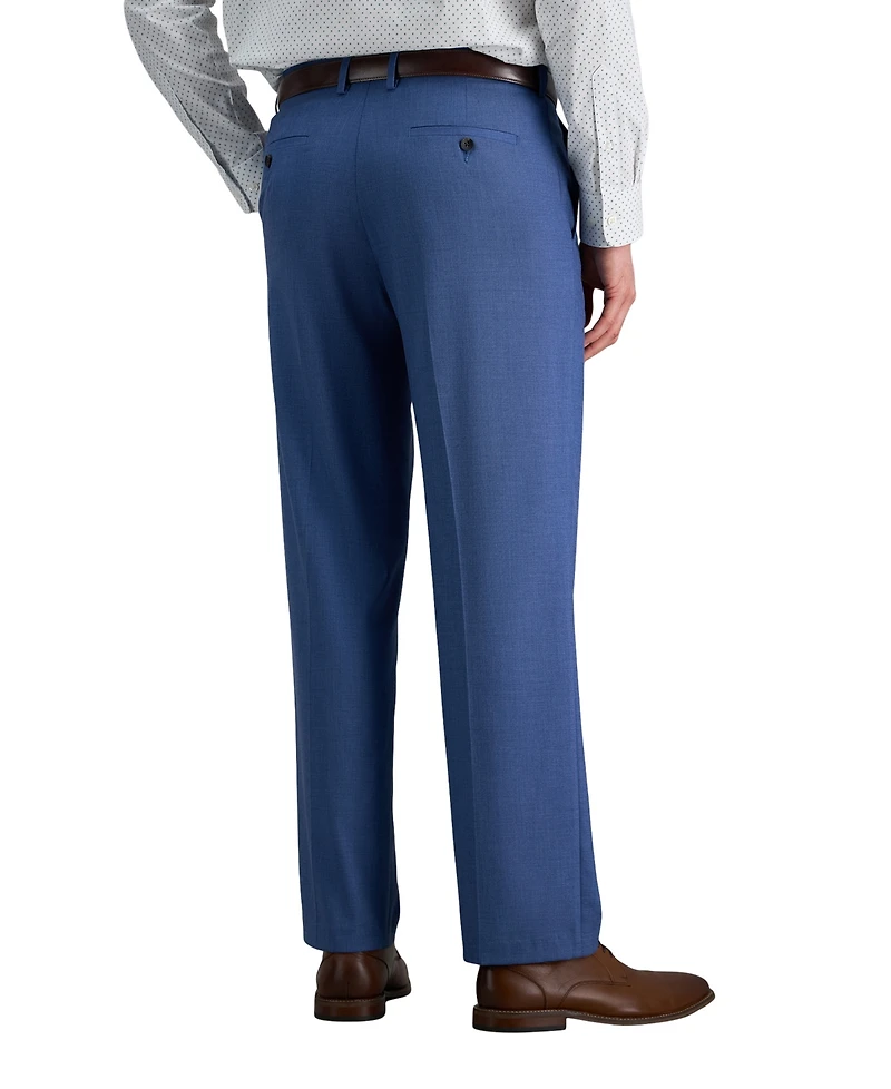 Jmh Men Premium Stretch Classic Fit Flat Front Suit Pant