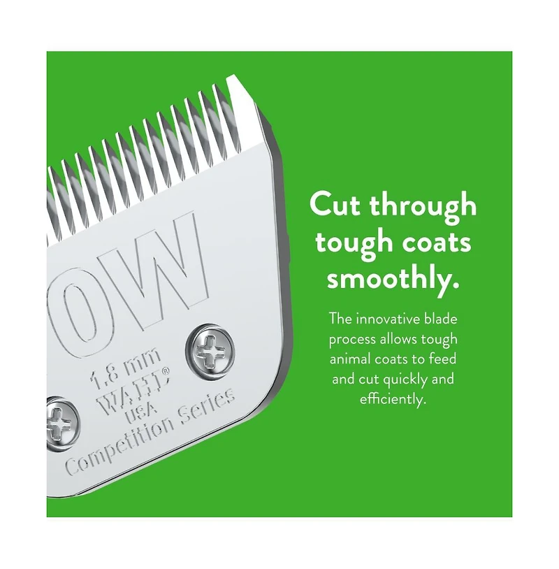 Wahl Professional Animal 10W Extra Wide Competition Series Detachable Blade