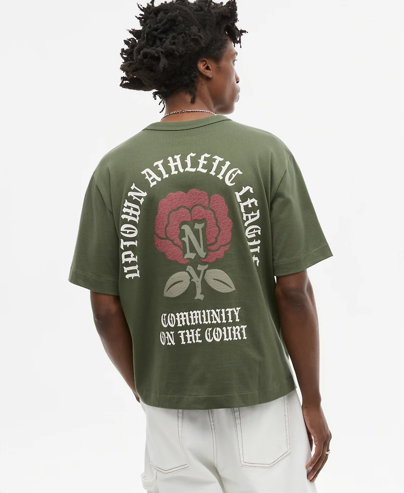 Mode of One Men's Logo Graphic Crewneck T-Shirt, Macy's Exclusive